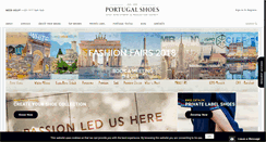 Desktop Screenshot of portugalshoes.com